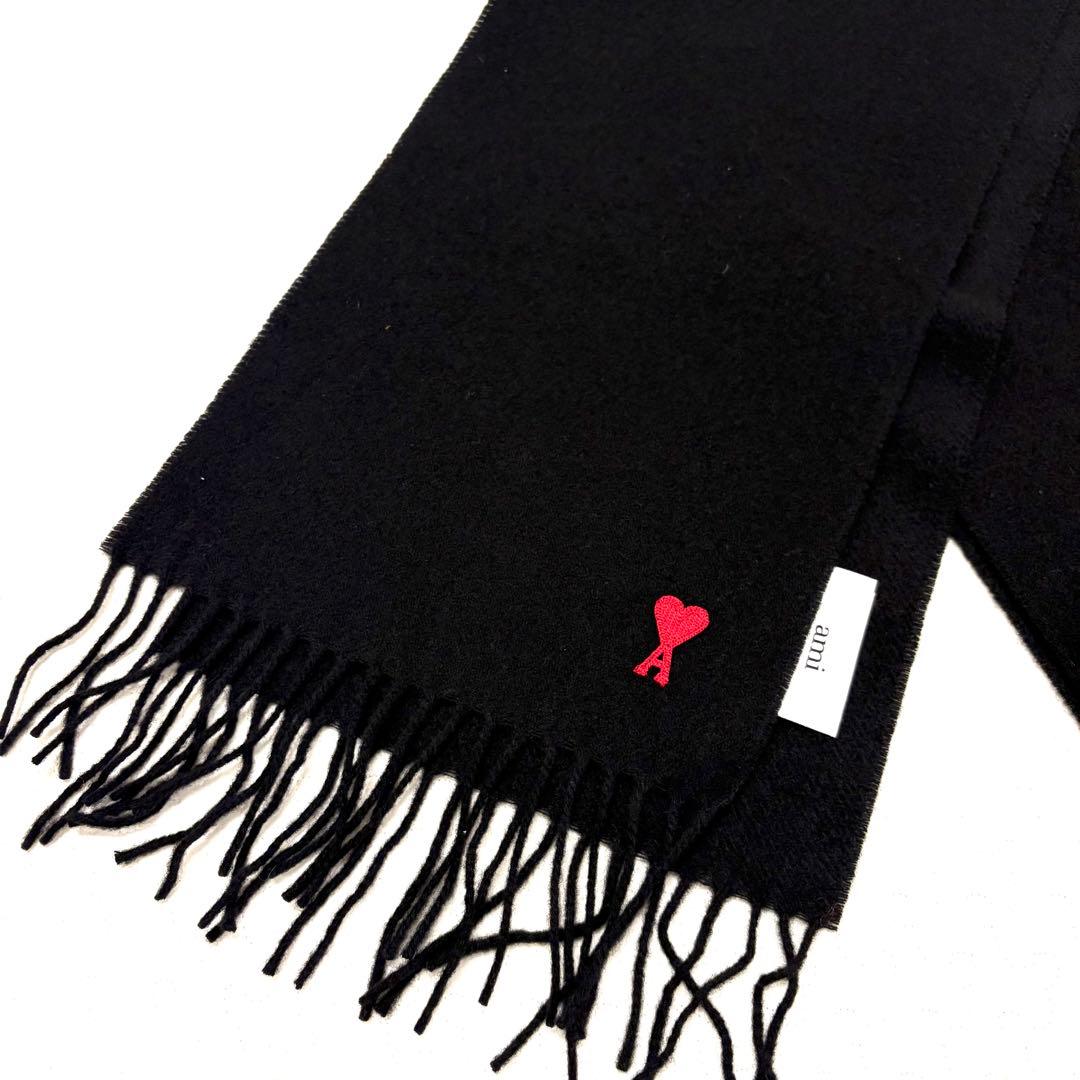 ☆新品☆Ami Paris ウールマフラー AMI DE COEUR