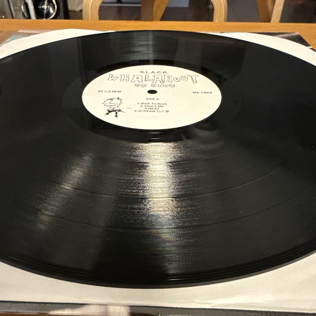 美品 S.L.A.C.K. WHALABOUT レコード slack 5lack