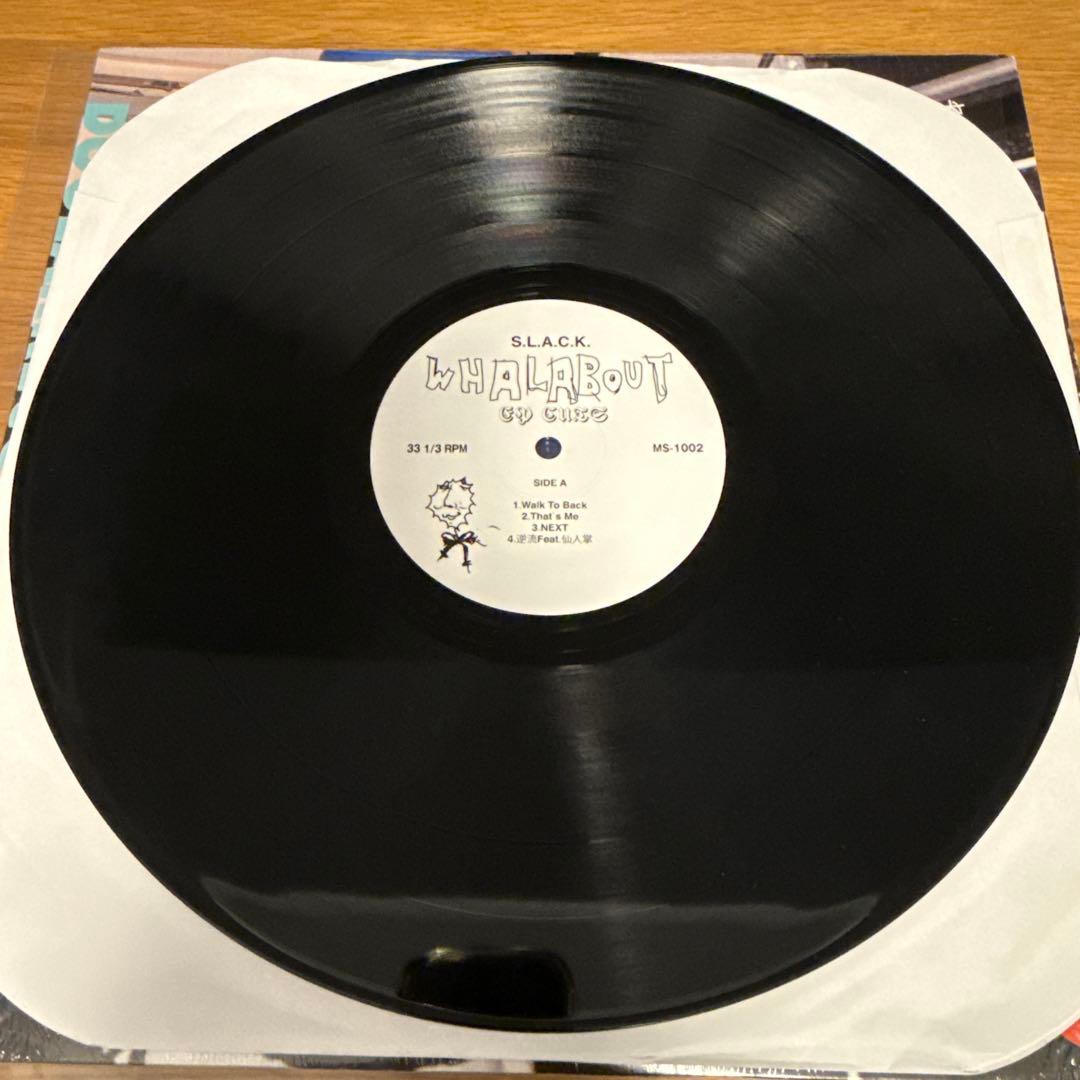 美品 S.L.A.C.K. WHALABOUT レコード slack 5lack