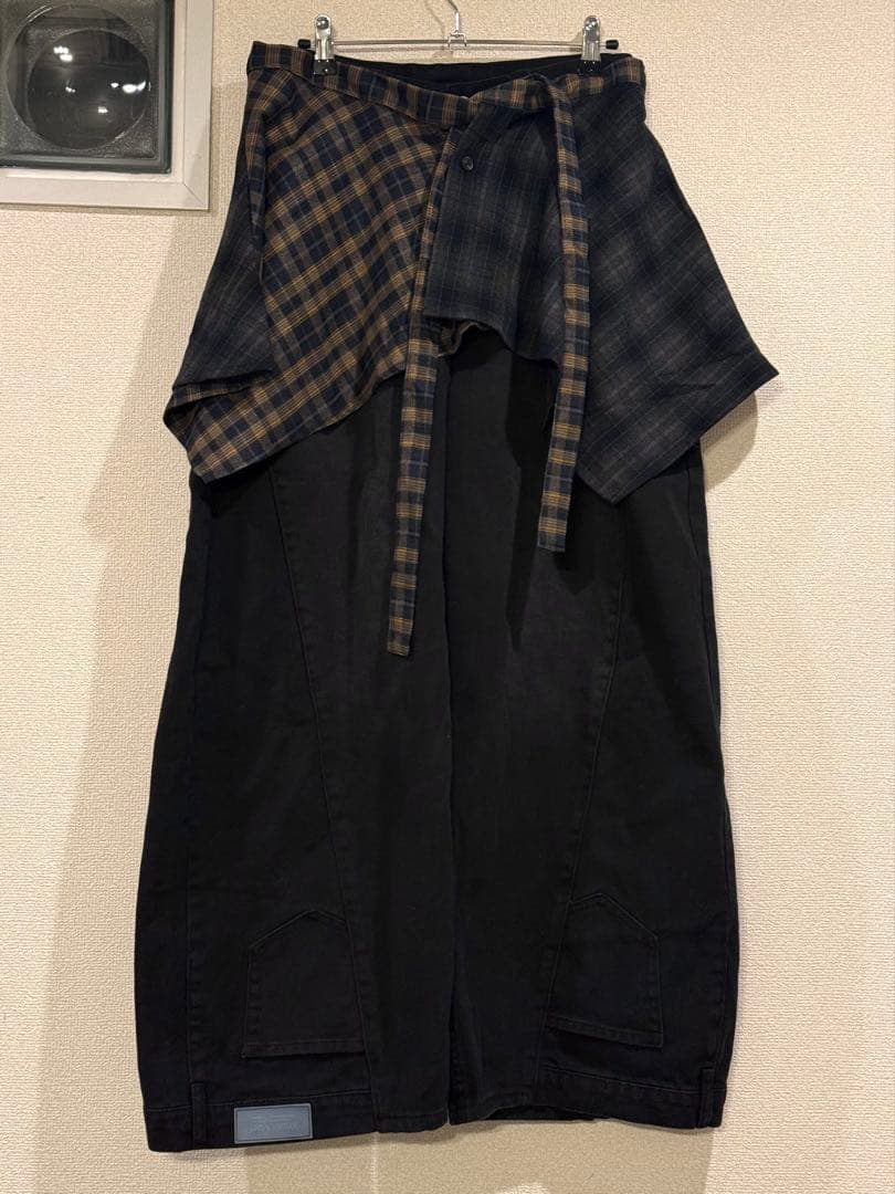 パンツ Knuth Marf shirt wrap denim pants