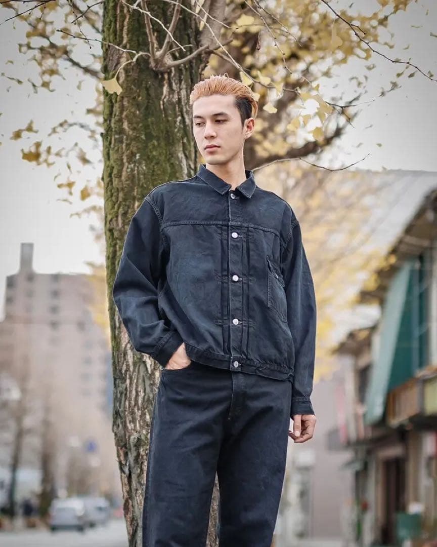 ジャケット・アウター A.PRESSE 1st Type Denim Jacket Custom 48