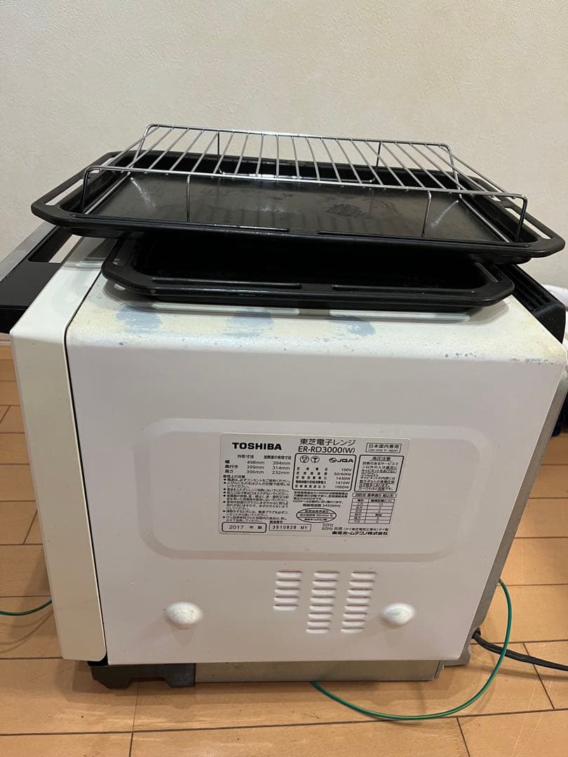 TOSHIBA 過熱水蒸気　石窯ドーム　オーブンレンジ