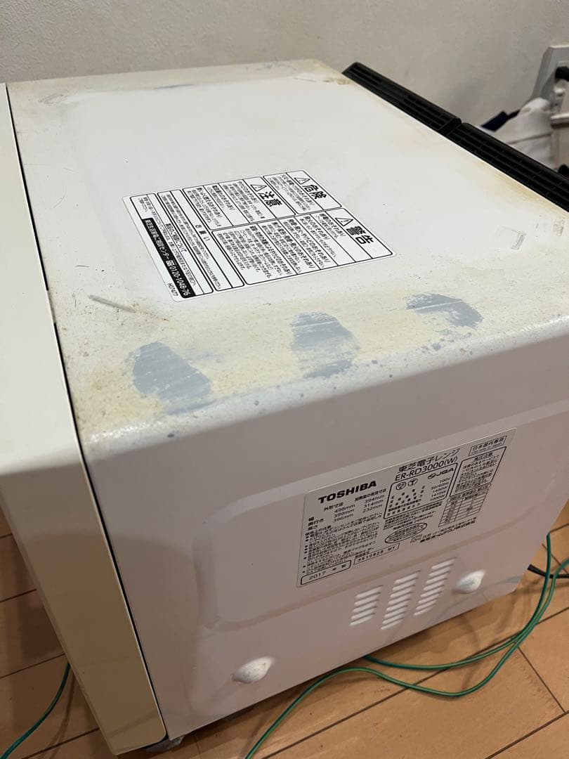 TOSHIBA 過熱水蒸気　石窯ドーム　オーブンレンジ