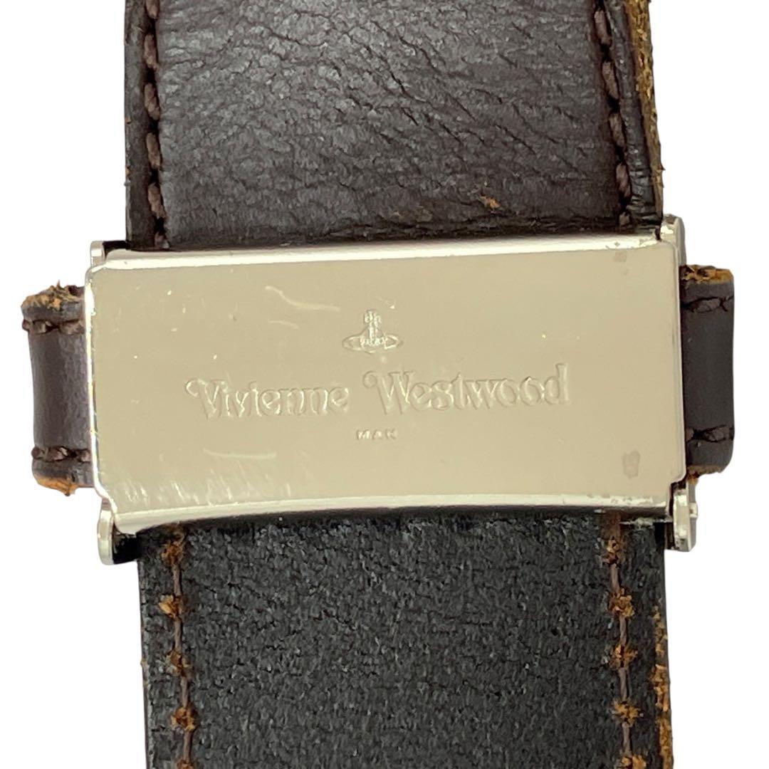 Vivienne Westwood ベルト　ロゴ　デカロゴ　オーブ　 本革ベルト
