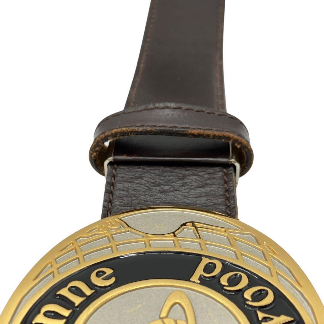 Vivienne Westwood ベルト　ロゴ　デカロゴ　オーブ　 本革ベルト