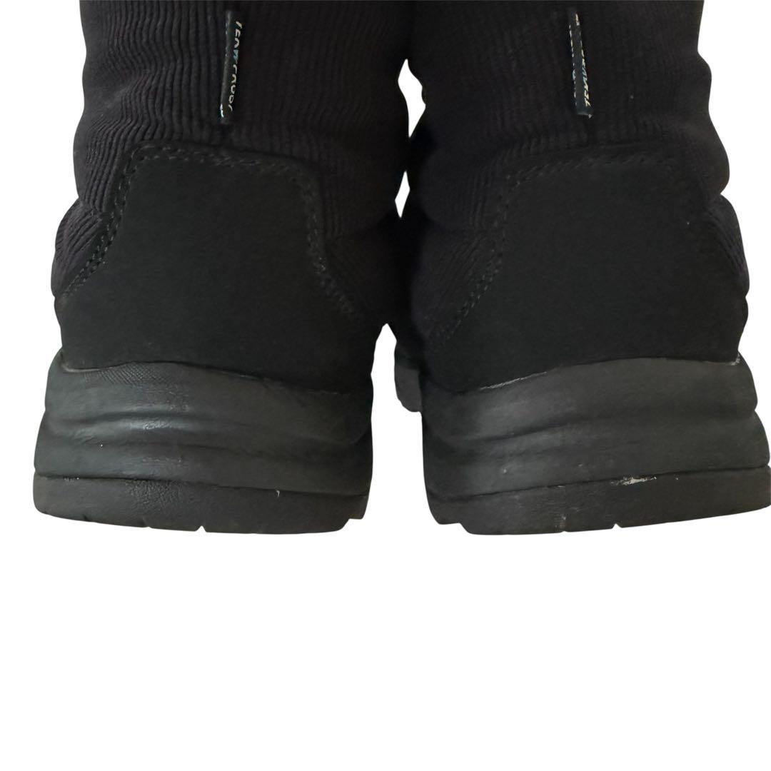 【美品】ノースフェイス　ヌプシブーツ25cmコーデュロイ　ブーティー　黒