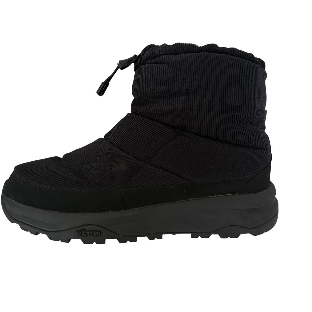 【美品】ノースフェイス　ヌプシブーツ25cmコーデュロイ　ブーティー　黒