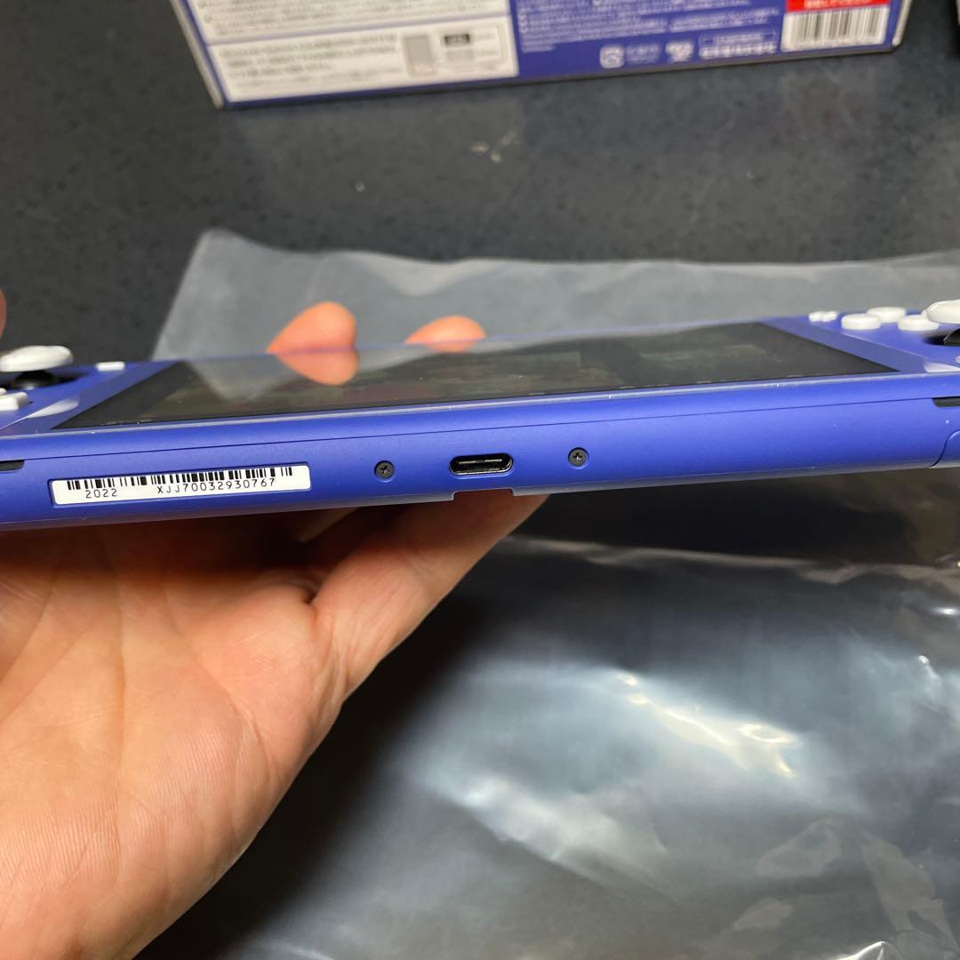 Switch Nintendo Lite ブルー 美品
