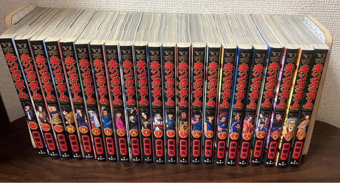 【美品】キングダム1-62巻＋覇道列記、英傑列記、戦国覇伝、キングダムの英雄たち