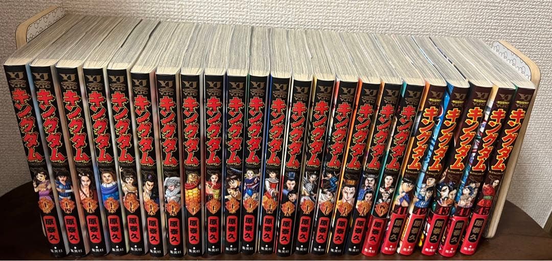 【美品】キングダム1-62巻＋覇道列記、英傑列記、戦国覇伝、キングダムの英雄たち