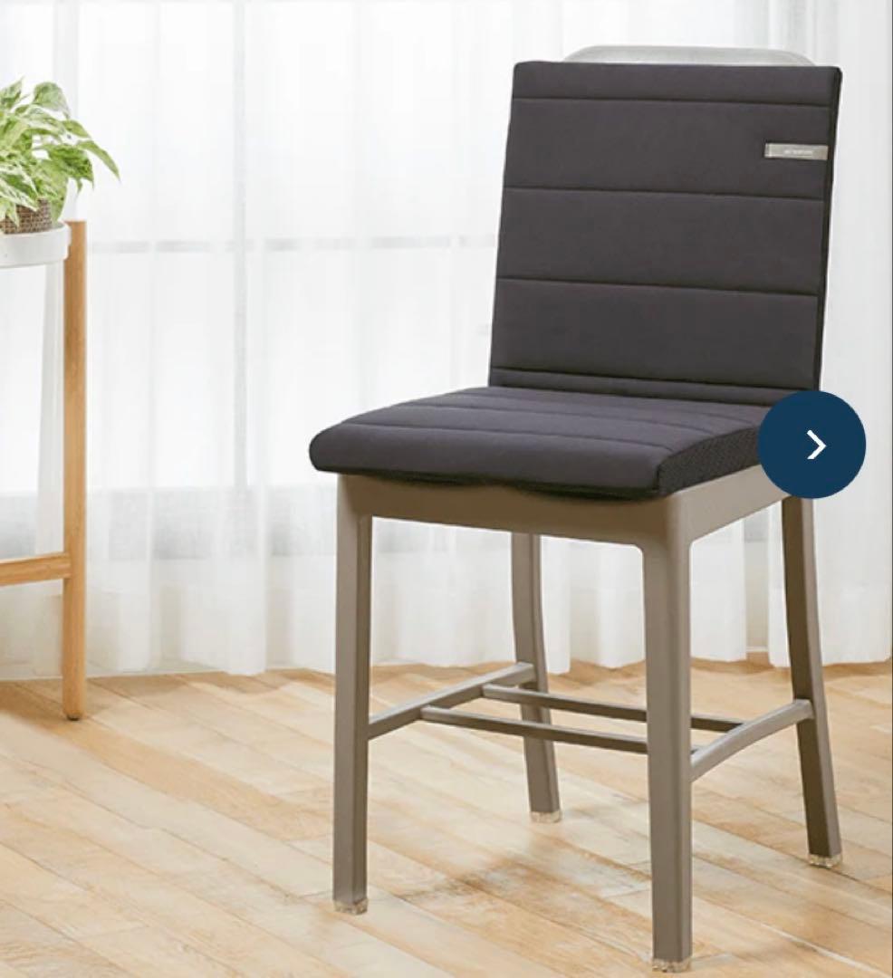 airweave エアウィーヴ 座 クッション ブラック　背もたれ・専用袋付き