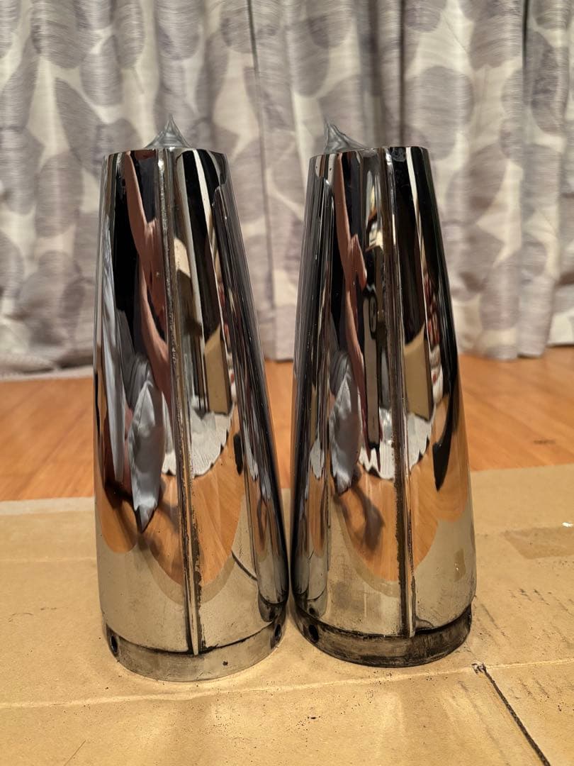 KERKERマフラー用フィッシュテールエンド　ハーレー　カーカー