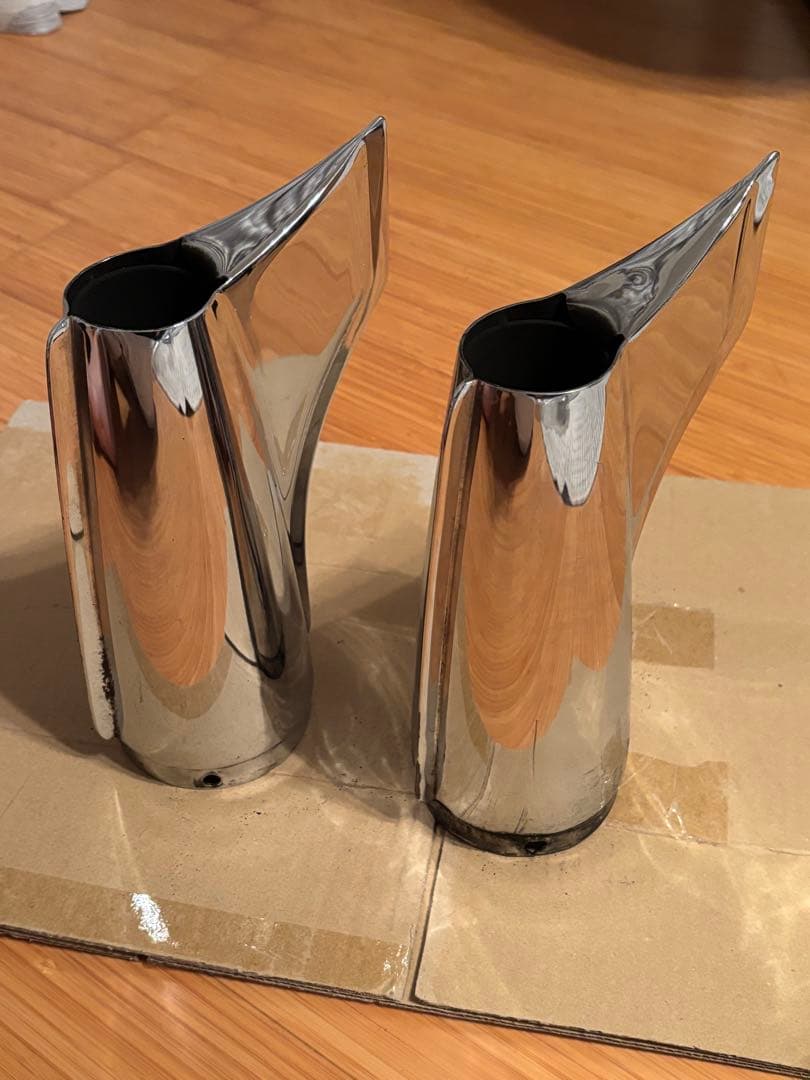 KERKERマフラー用フィッシュテールエンド　ハーレー　カーカー