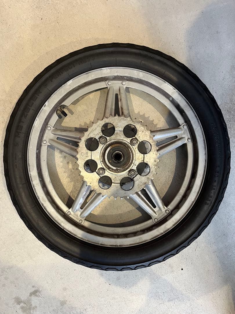 ホンダ純正　CB250T 18インチホイール　前後セット