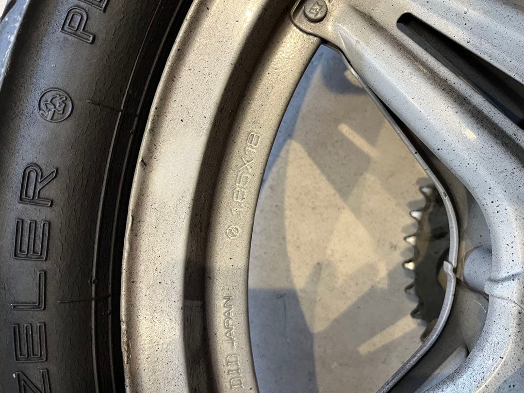 ホンダ純正　CB250T 18インチホイール　前後セット