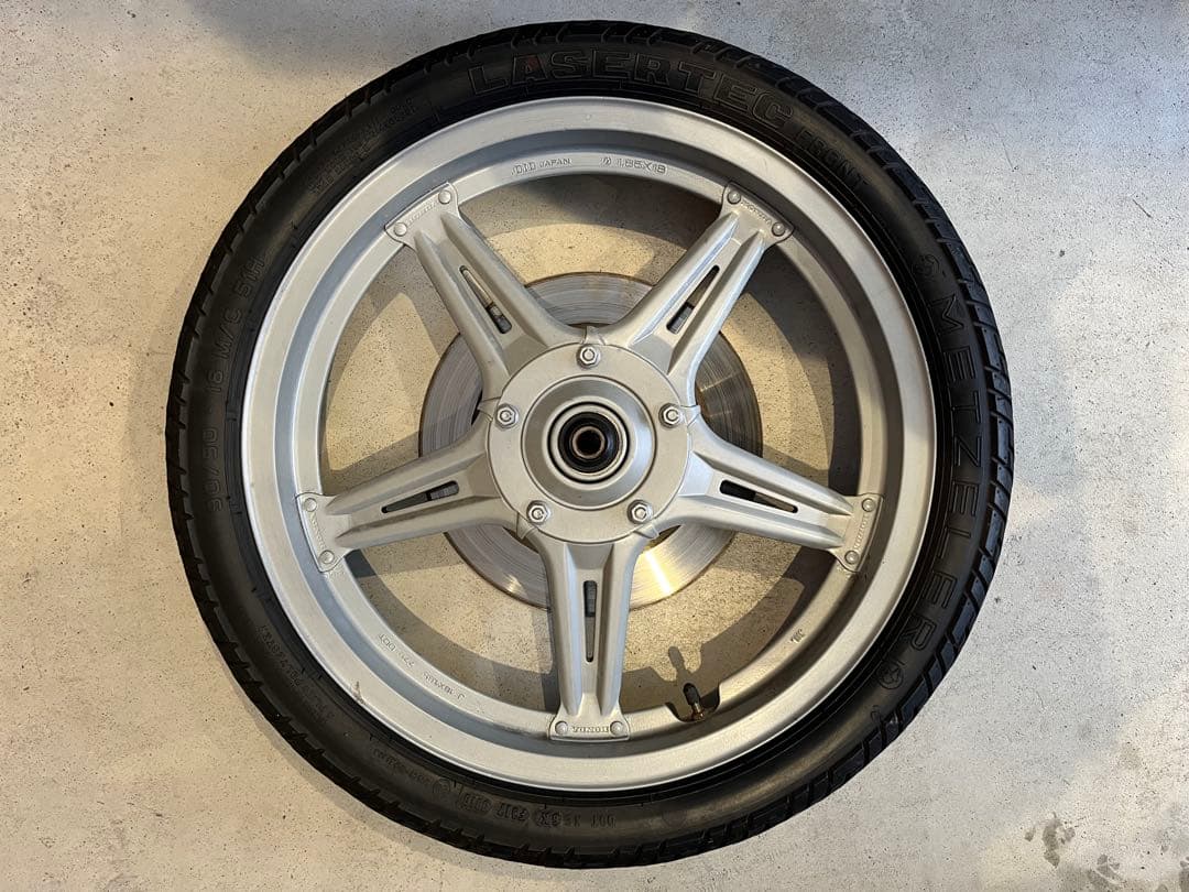 ホンダ純正　CB250T 18インチホイール　前後セット