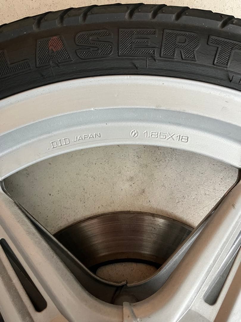 ホンダ純正　CB250T 18インチホイール　前後セット