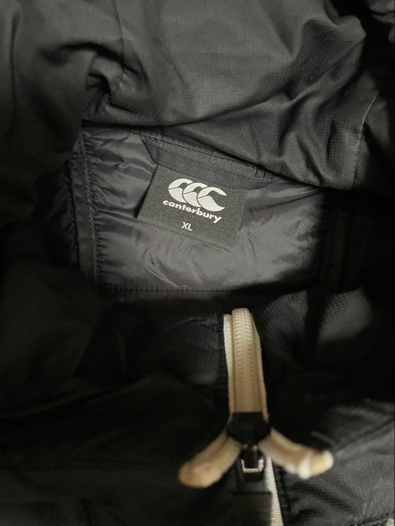 Canterbury ウォームアップウェア XL 黒/赤/グレー