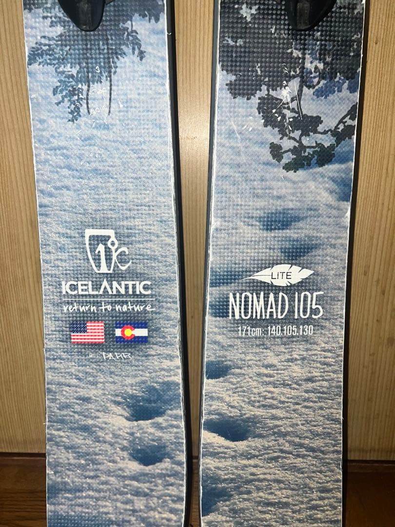 ICELANTIC NOMAD 105 スキー 171cm アイスランティク