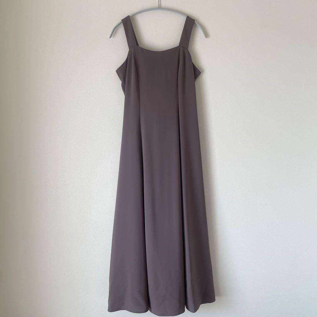 オケージョンドレス ブラウン