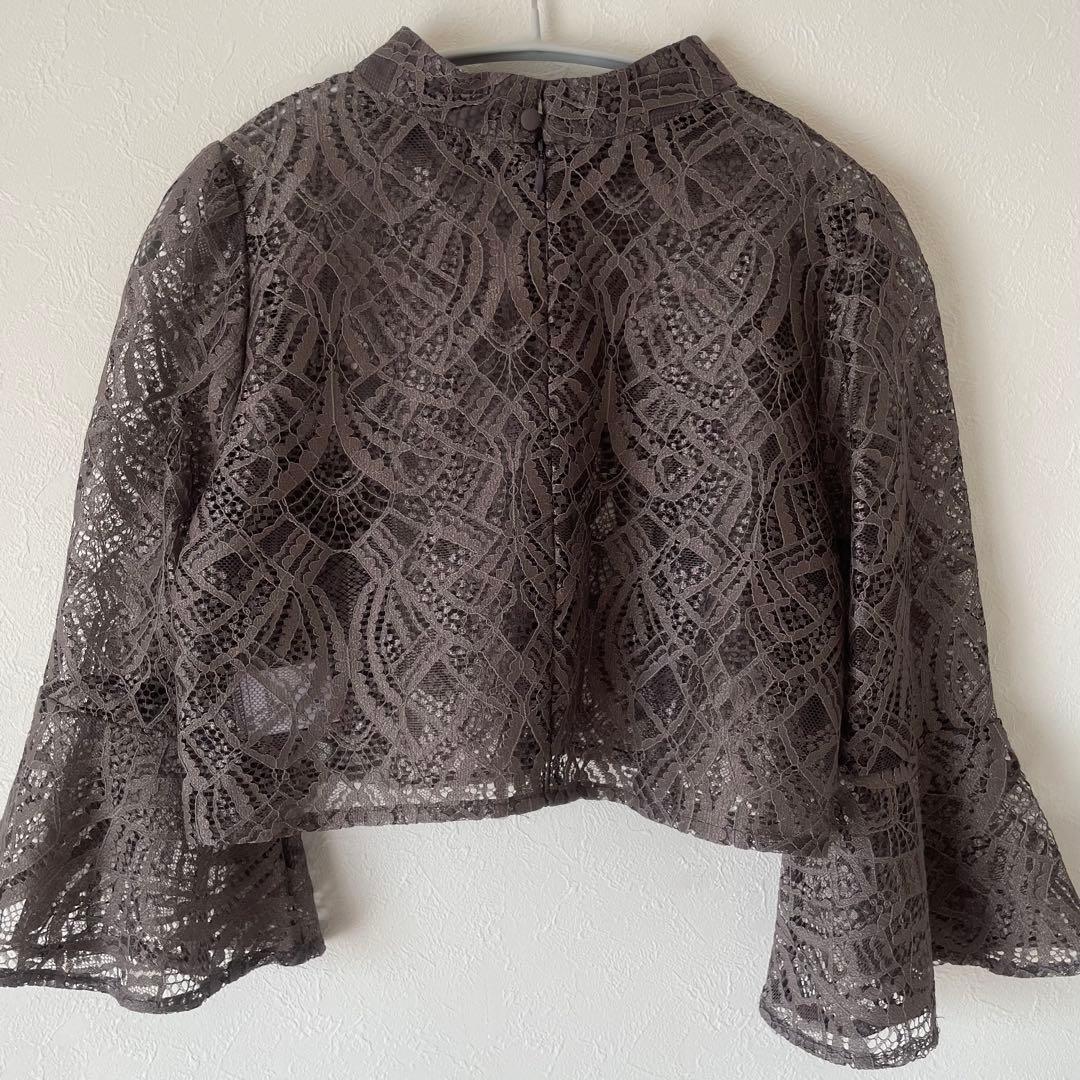 オケージョンドレス ブラウン