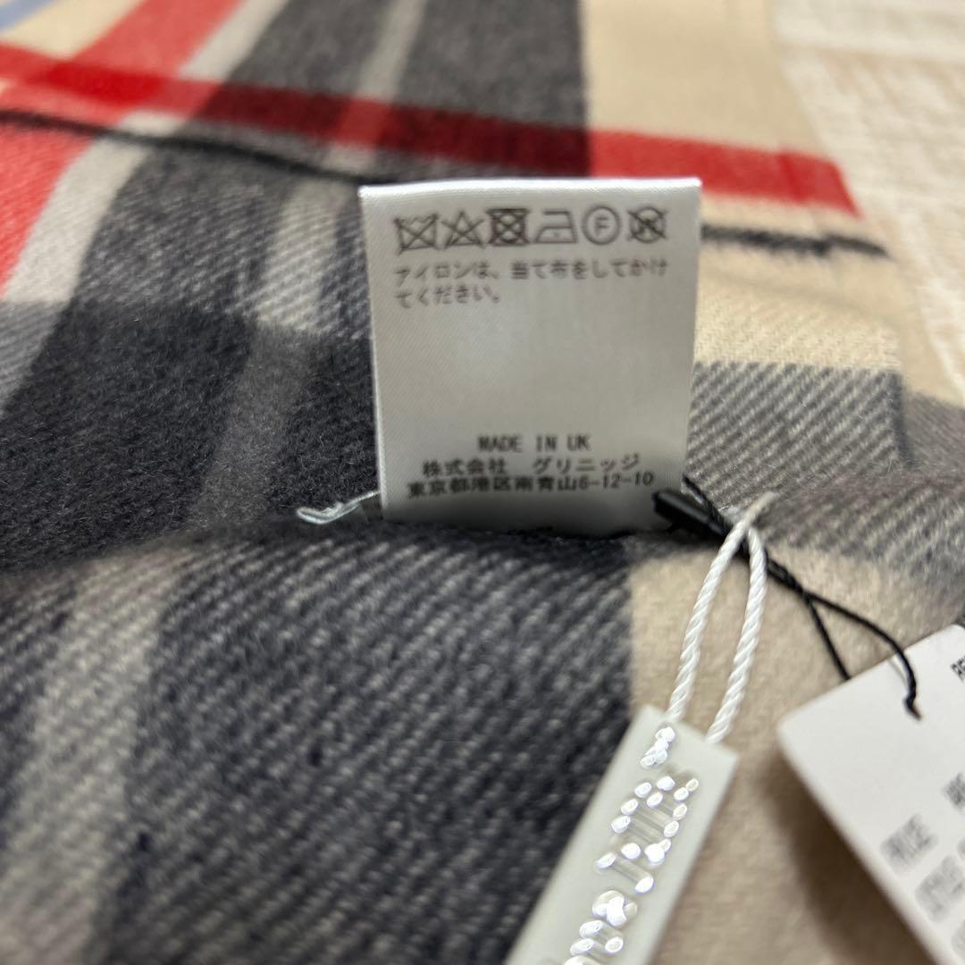 F*r様 新品 Joshua Ellis（ジョシュア エリス）　 カシミヤチェッ