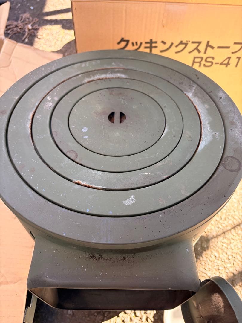 ホンマ製作所　クッキングストーブ　薪ストーブ　ミリタリーグリーン