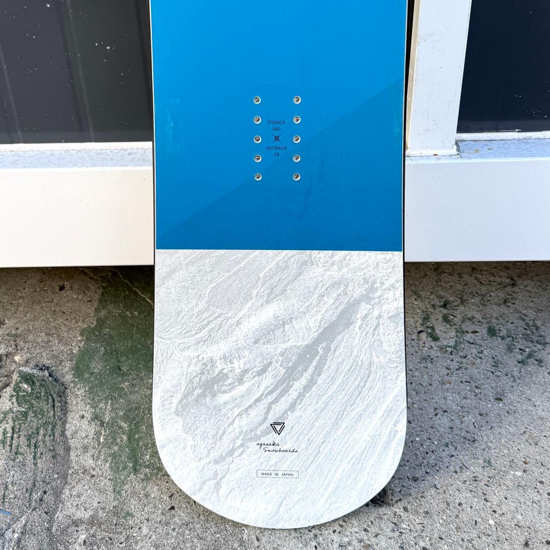 【極美品】OGASAKA オガサカ FC スノーボード 板 157cm ボード
