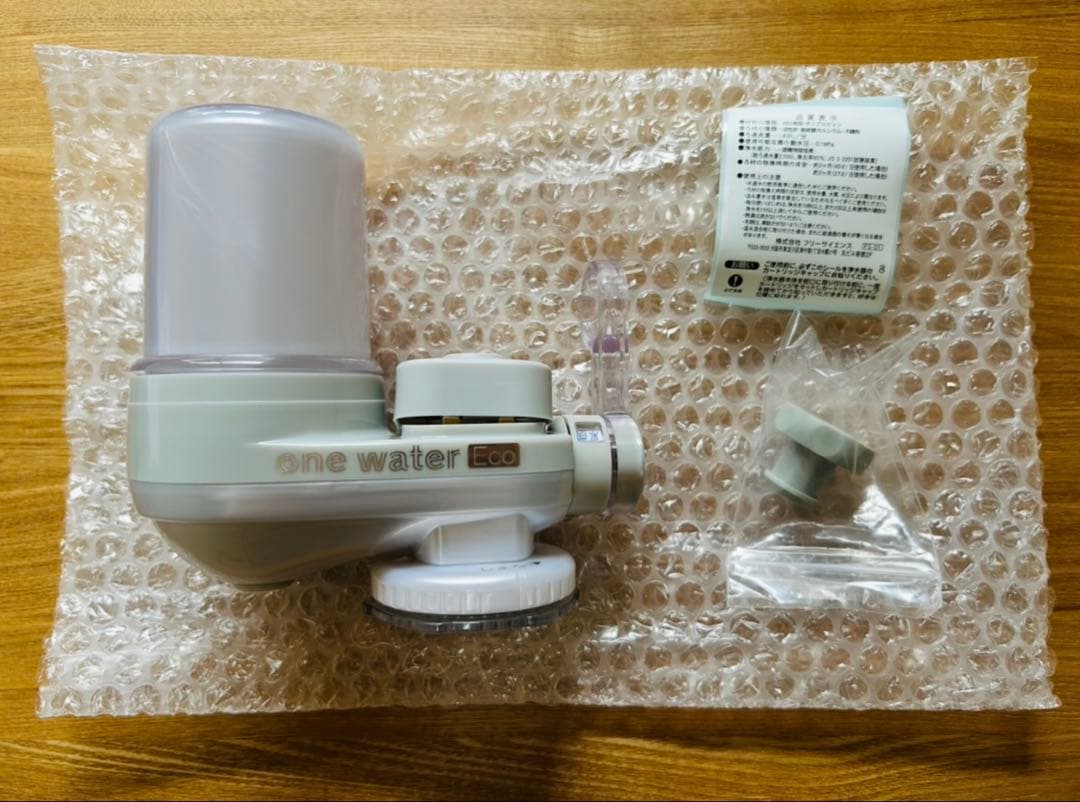 【新品未使用品】フリーサイエンス　浄水器　素粒水　ONEウォーターエコ本体