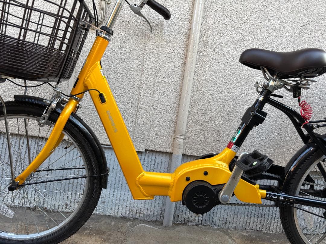 【美品】電動アシスト自転車 アサヒ エナシスライフ 20インチ