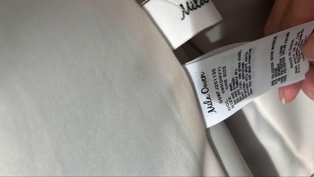 【美品】Mila Owen金釦ダブルブレストロングブレザー