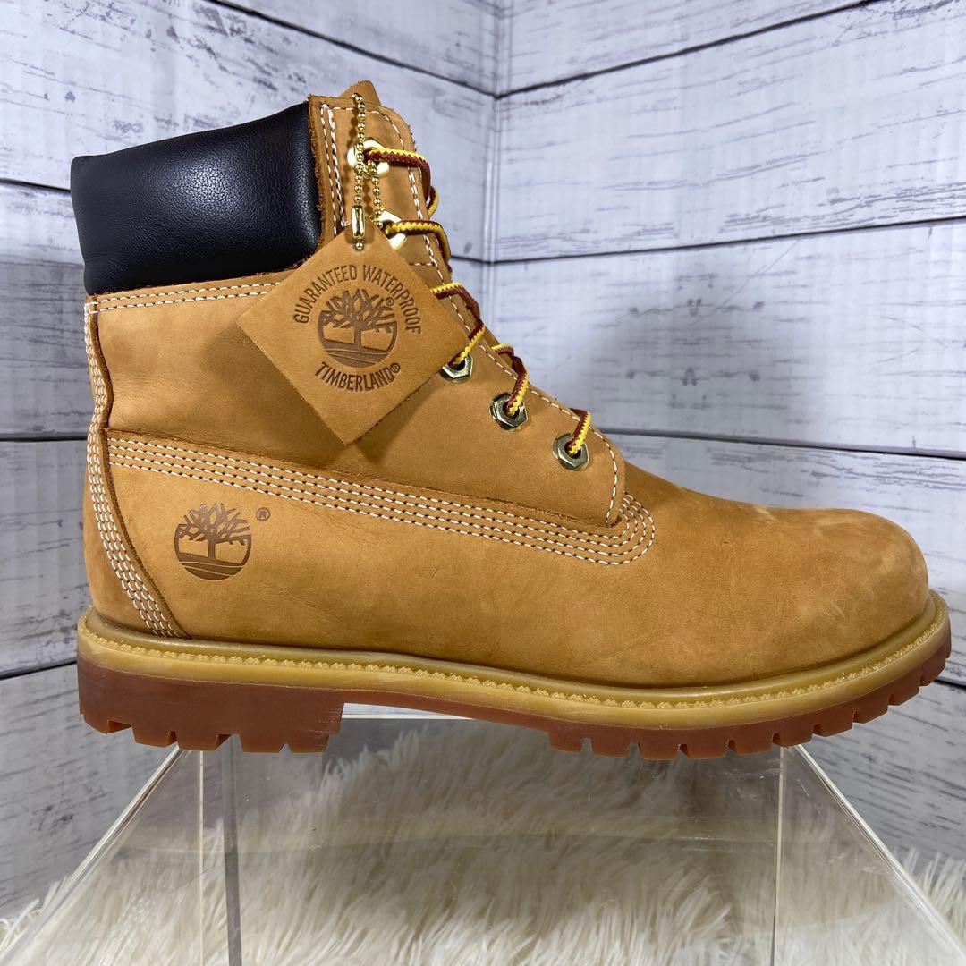 チャーム付属✨ティンバーランド 6インチプレミアムブーツ ヌバック 10361