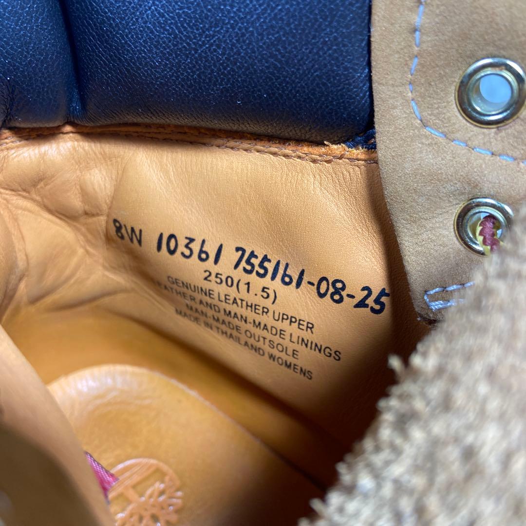 チャーム付属✨ティンバーランド 6インチプレミアムブーツ ヌバック 10361