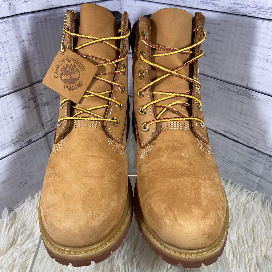 チャーム付属✨ティンバーランド 6インチプレミアムブーツ ヌバック 10361