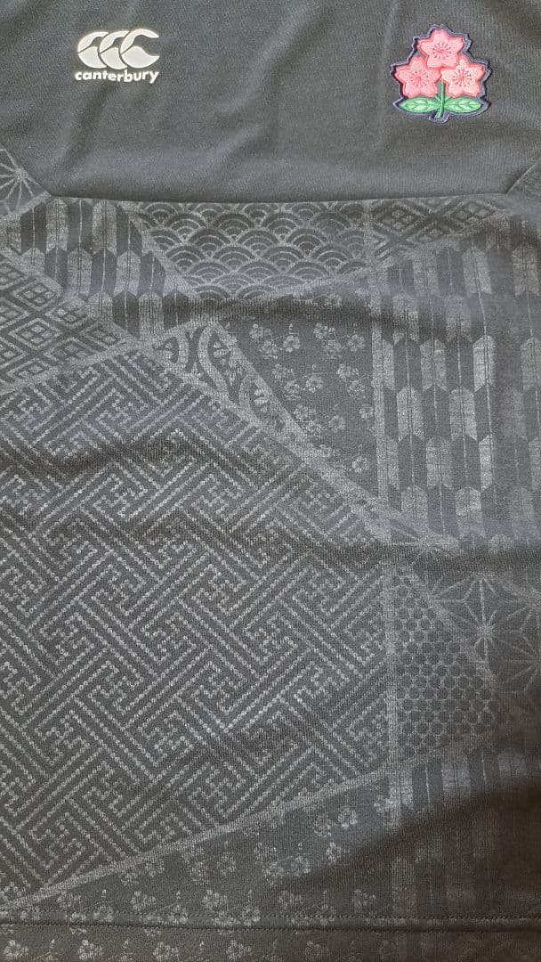 Canterbury ラグビー日本代表 ワークアウト Tシャツ　XL