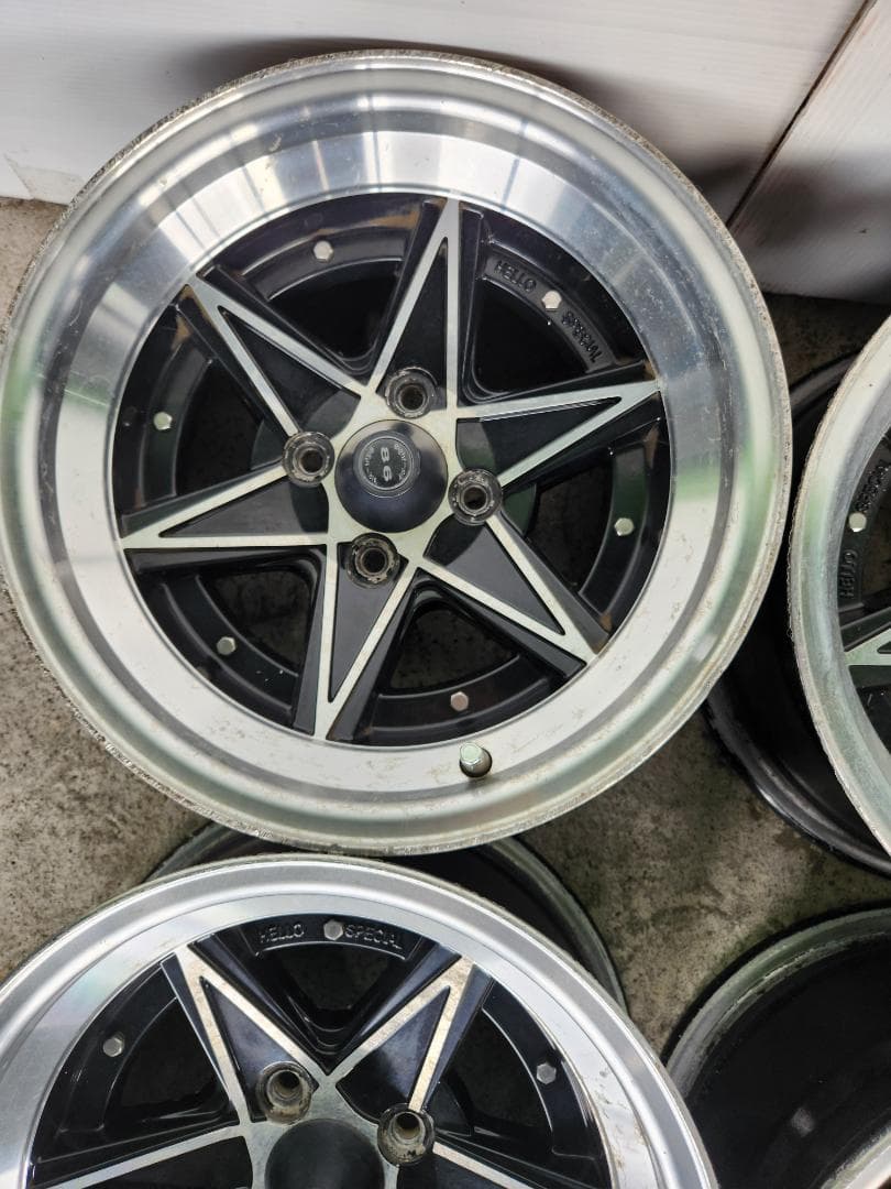 ハロースペシャル ホイール 14X7J+0 PCD100-4H 4本