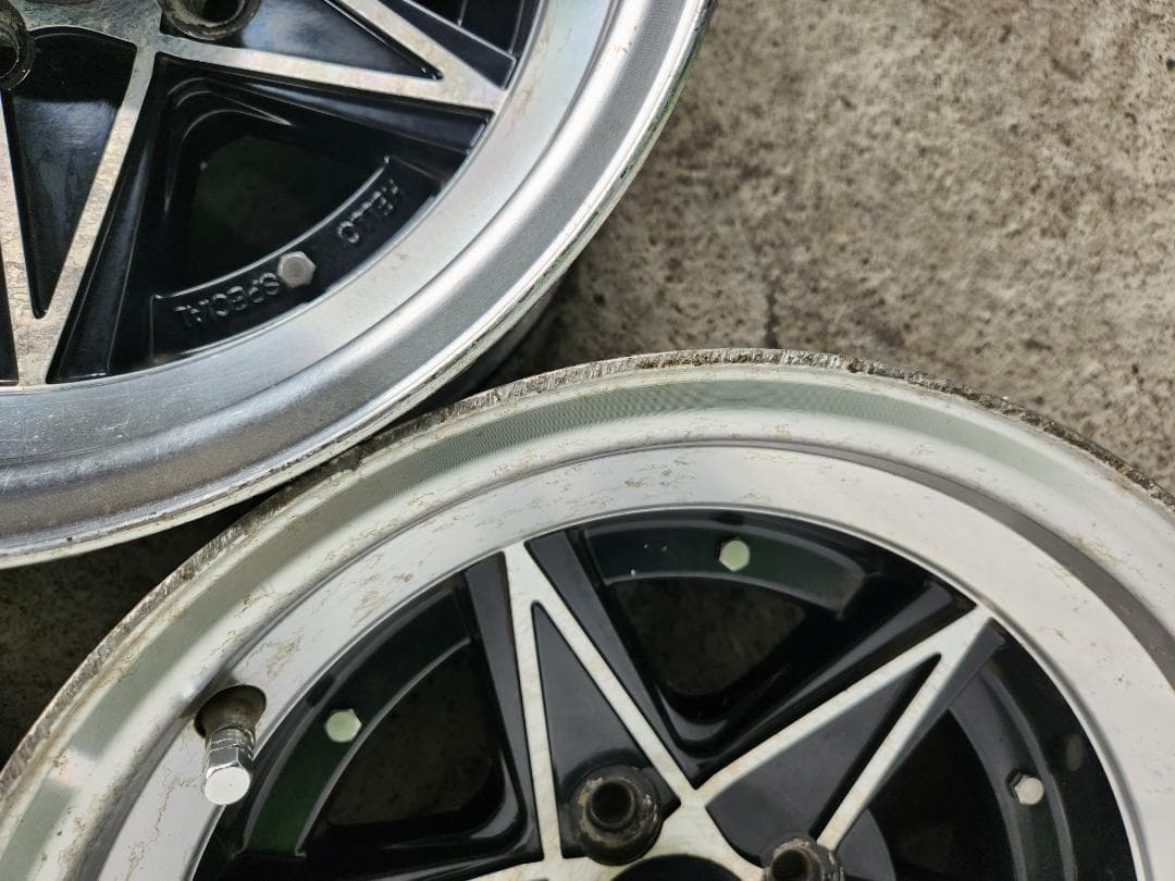 ハロースペシャル ホイール 14X7J+0 PCD100-4H 4本