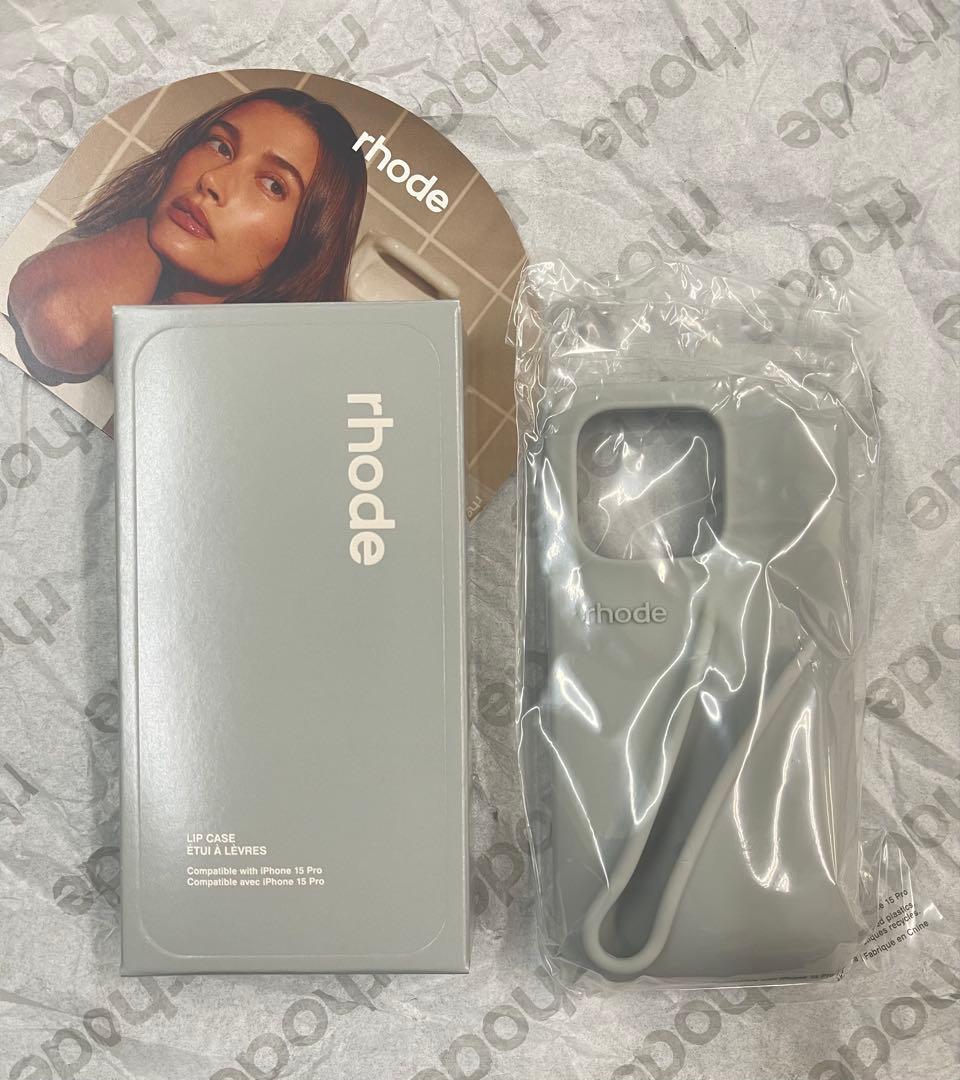 ヘイリー RHODE iPhone 14pro MAX ケース ＋ リップ１本