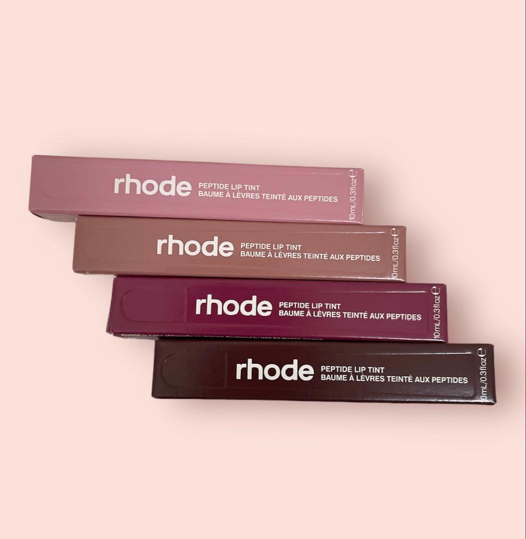 ヘイリー RHODE iPhone 14pro MAX ケース ＋ リップ１本