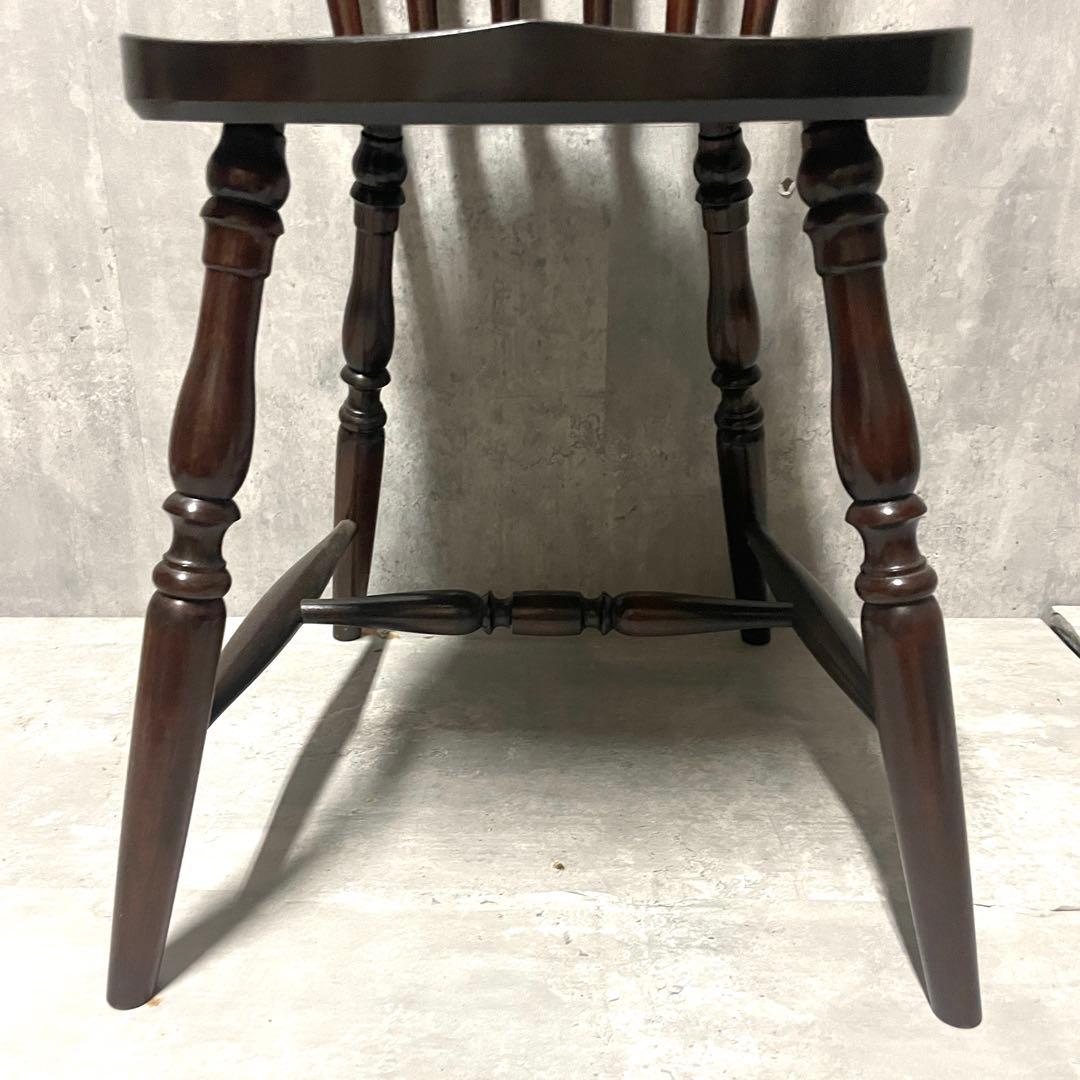 Bubu 　松本民芸家具 SP型 スピンドルチェア③ 銘入り