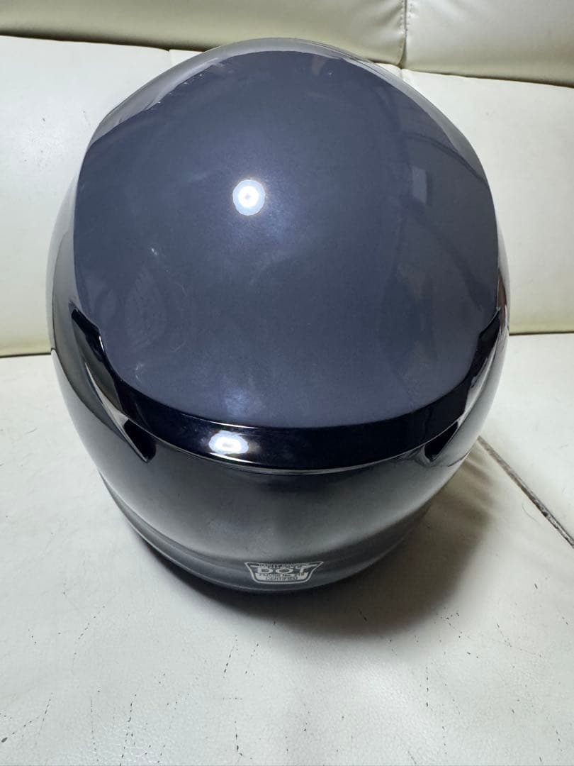 HARLEY-DAVIDSON フルフェイスヘルメット グレー，オレンジライン