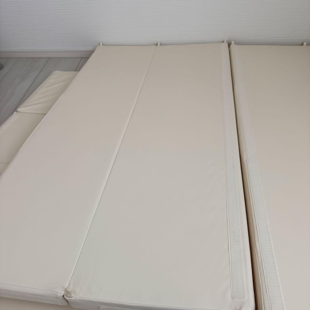 GGUMBI ベビーサークル　World Star プレイマット アイボリー