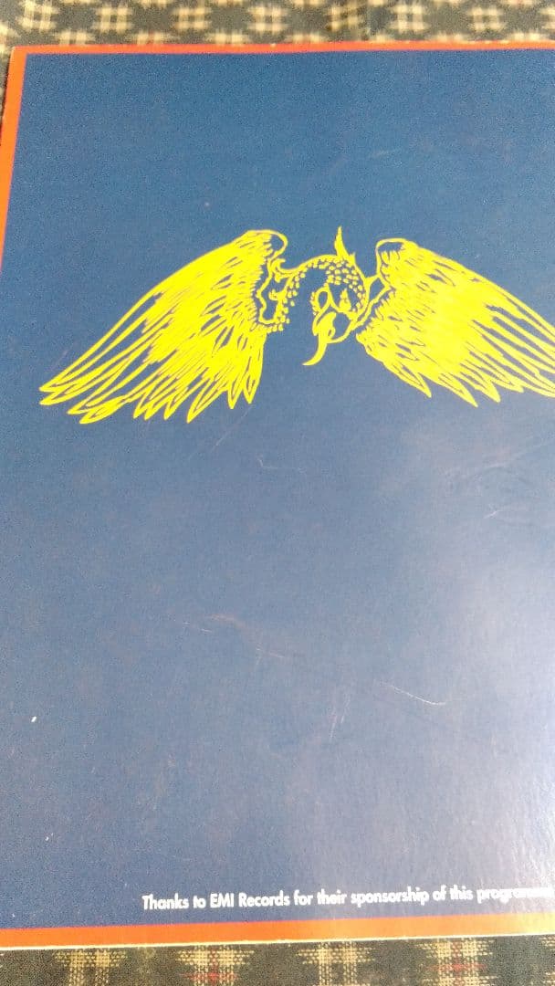 フレディ・マーキュリー追悼ライブパンフレット　ウェンブリースタジアム完全版CD