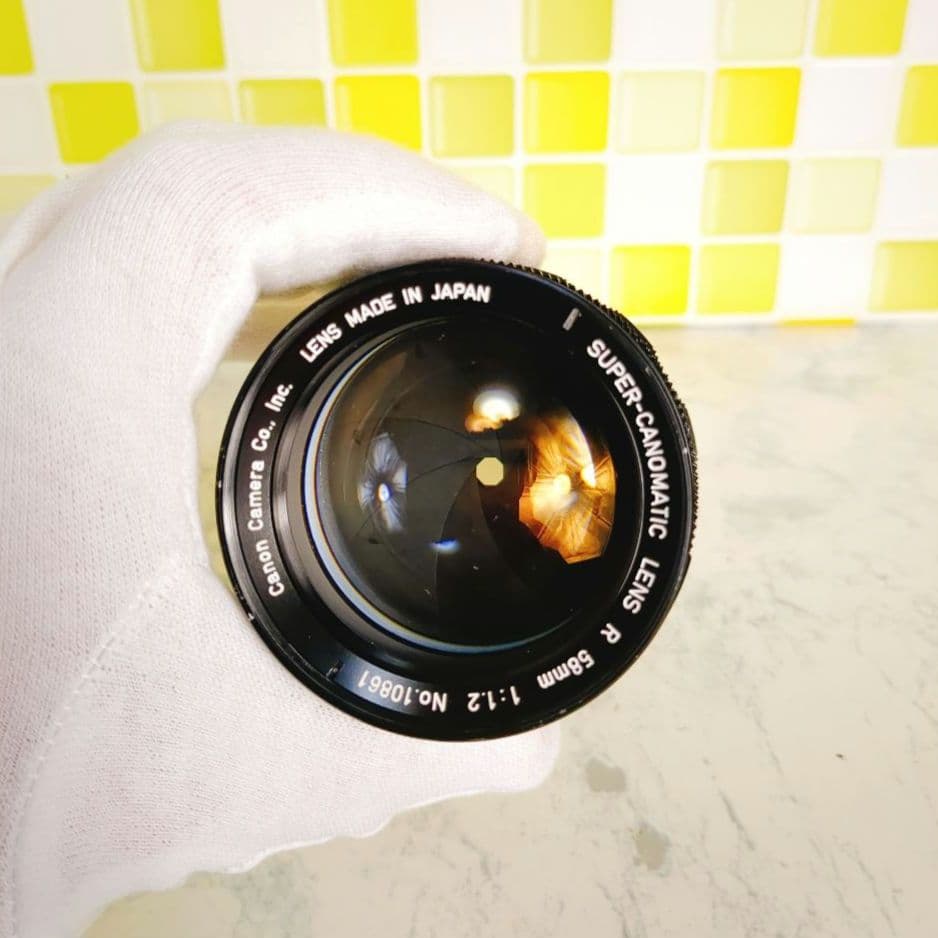 SUPER-CANOMATIC LENS R 58mm f1.2 単焦点 レンズ