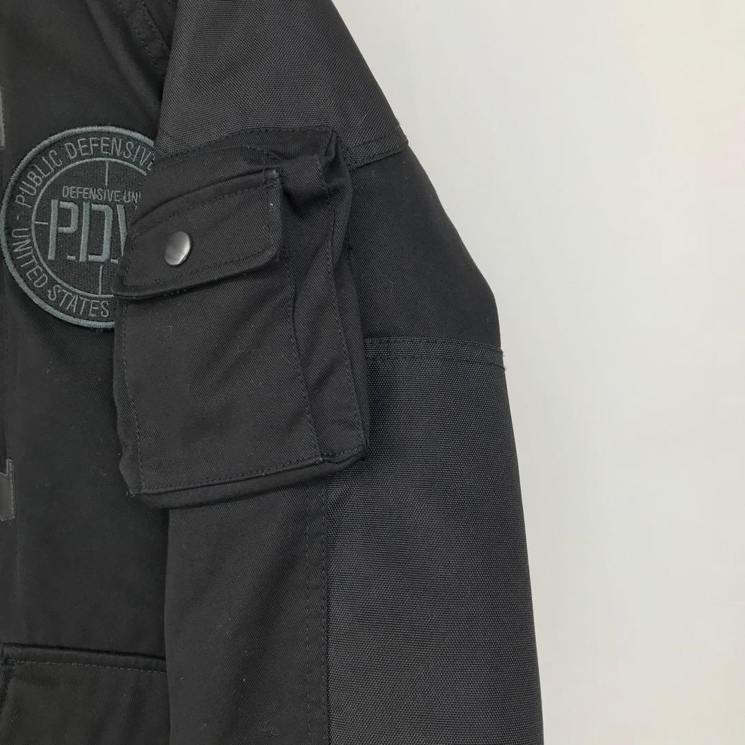 アビレックス P.D.W　パフジャケット　N−3B　ブラック　2XL