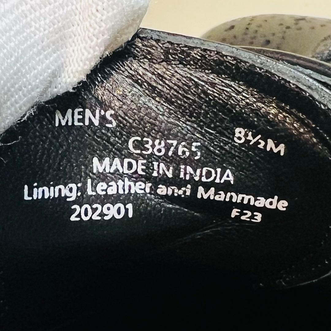 【数回使用程度】コールハーン ウイングチップ 黒 US8.5 定価46200円