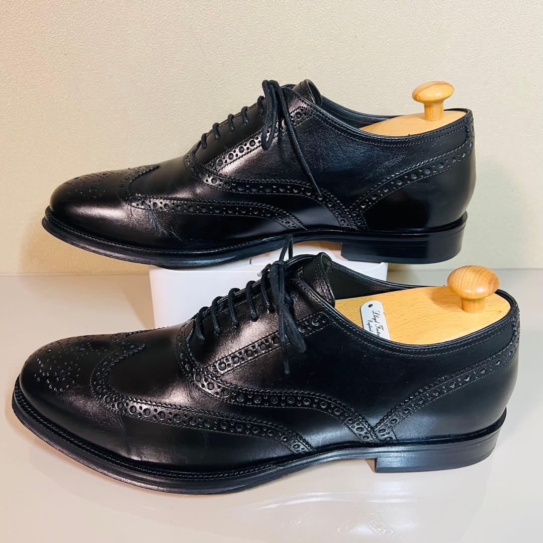 【数回使用程度】コールハーン ウイングチップ 黒 US8.5 定価46200円