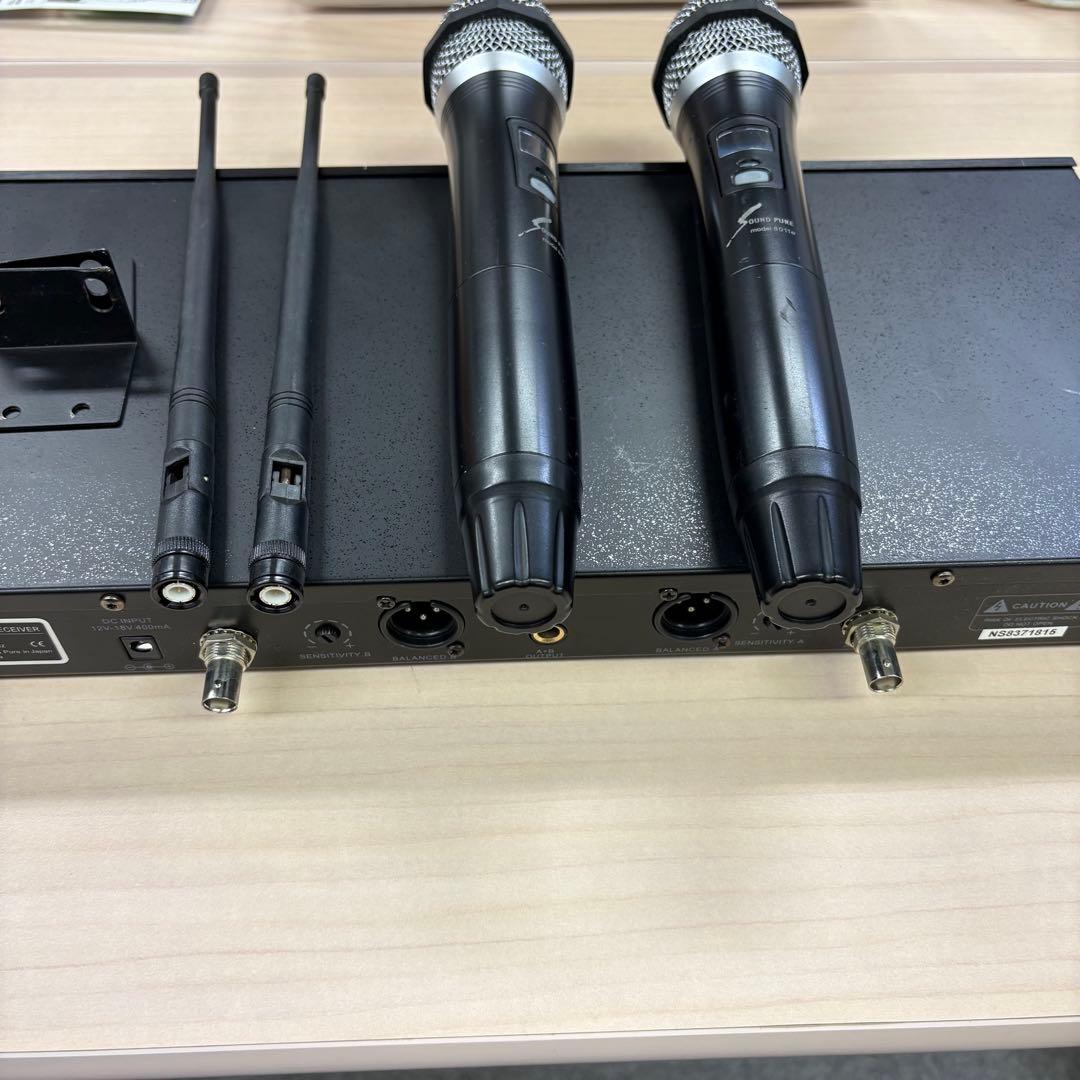 ワイヤレスマイクシステム Soundpure 8011 サウンドピュア B帯
