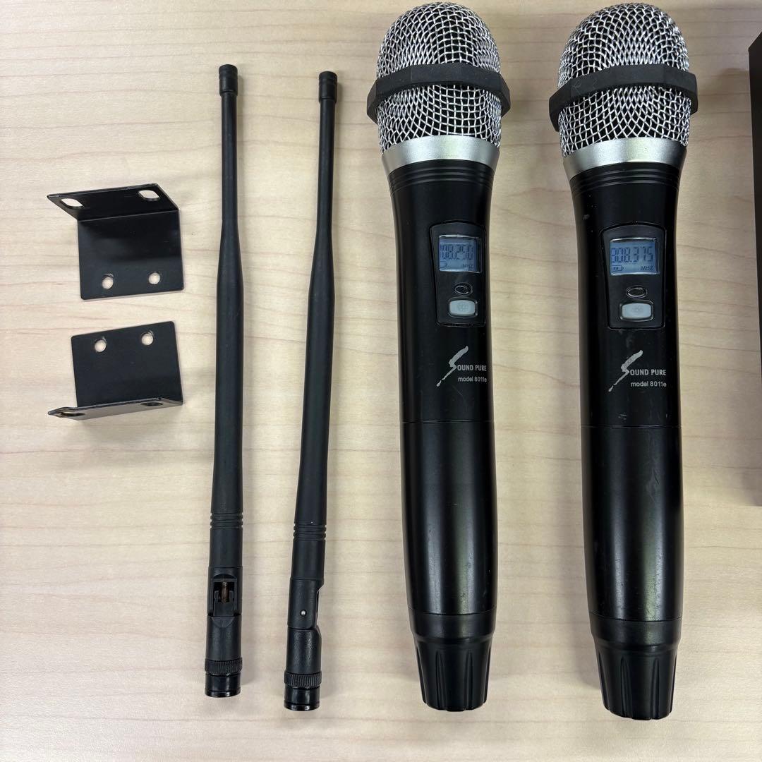 ワイヤレスマイクシステム Soundpure 8011 サウンドピュア B帯