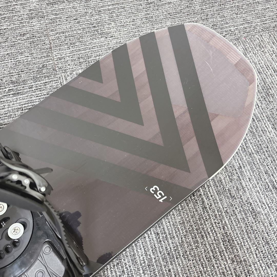 47美品❗️超豪華❗️HEAD メンズスノーボードセット★スノボ153cm+ビン付